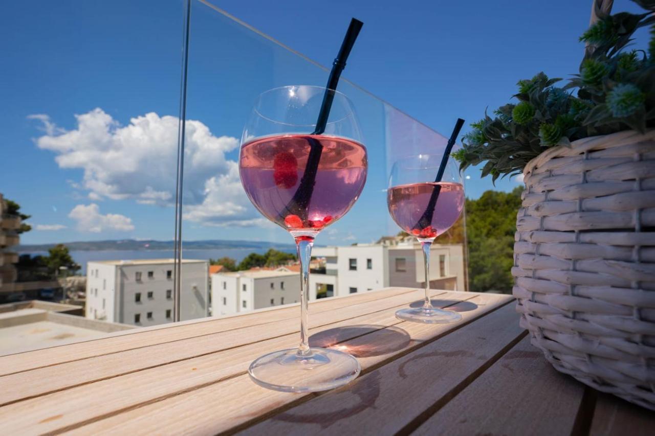 Apartmani Lara Baška Voda Buitenkant foto